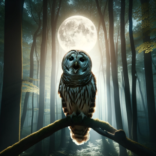 Barred Owl Hooting