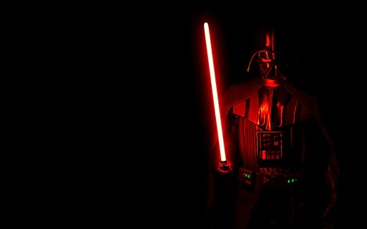 Darth Vader with Lightsaber